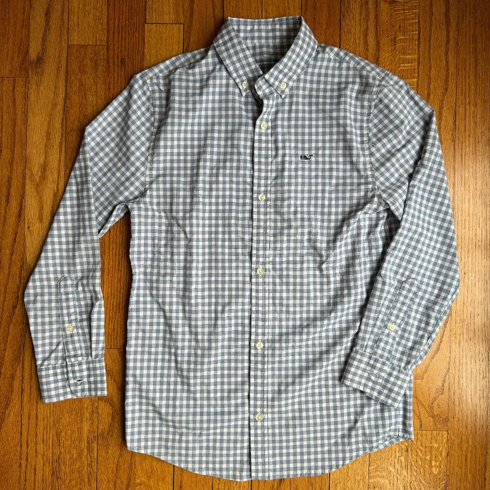 Vineyard Vines Boys' Performance Shirt S (8-10)